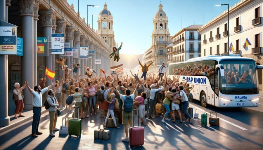 Bap Unión en España: Crónica de su arribo a Málaga