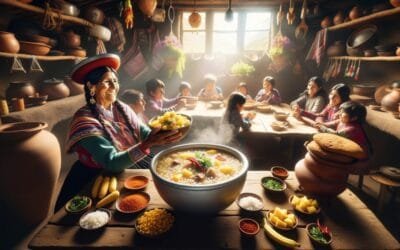 Caldo de mote peruano: auténtica receta peruana paso a paso