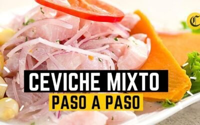 Ceviche mixto peruano: auténtica receta casera