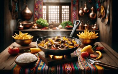 Descubre cómo preparar un clásico lomo saltado peruano