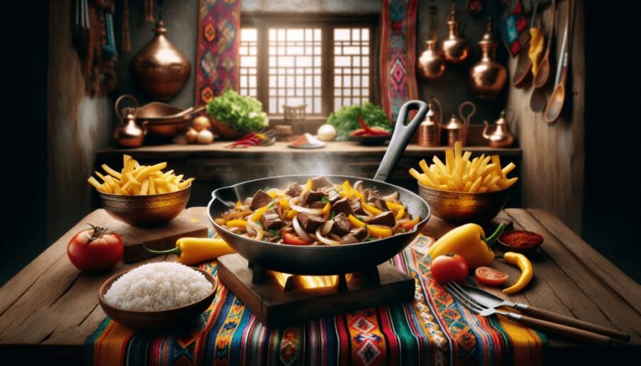 Descubre cómo preparar un clásico lomo saltado peruano