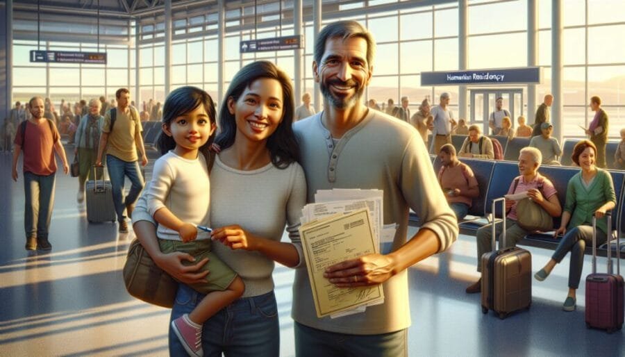 Viajar con residencia por razones humanitarias: ¿Es posible?