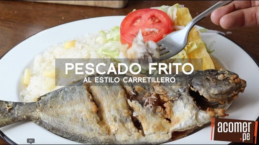Pescado frito peruano: receta tradicional paso a paso