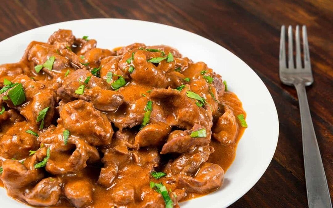 Guiso de mollejas de pollo: receta casera y económica