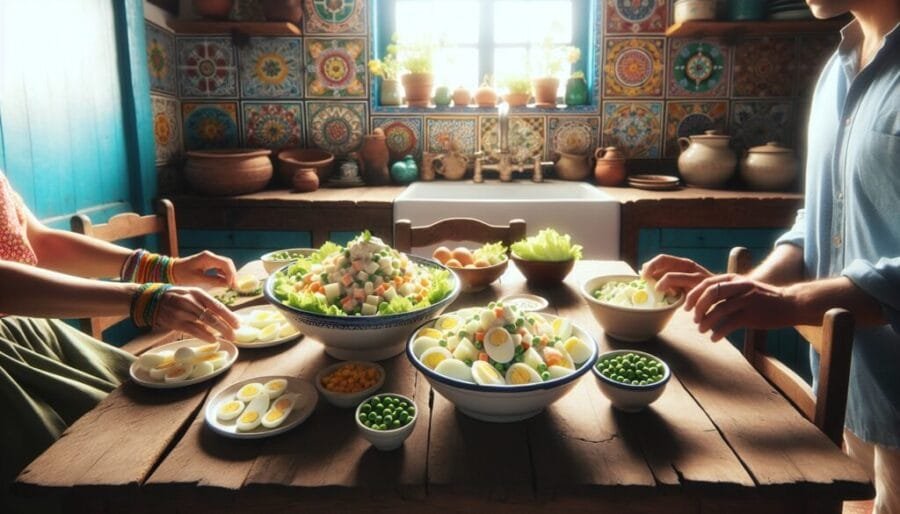 Ensalada blanca tradicional – Recetas de comidas peruanas