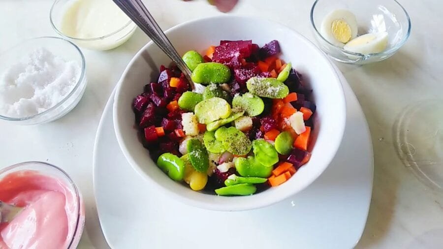 Miniatura del vídeo: HUEVO A LA" RUSA"" ESPECIAL.. COCINA PERUANA PARA EL MUNDO.. Receta ensalada peruana