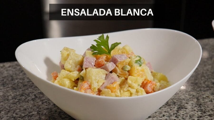 Miniatura del vídeo: La típica ENSALADA BLANCA PERUANA en un Toque || Receta Sencilla y Rápida receta mondonguito peruano