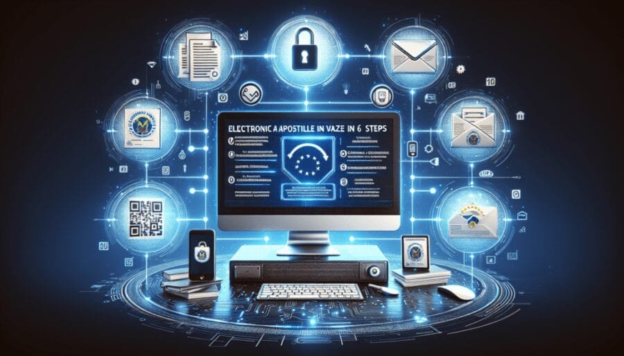 Apostilla electrónica en Venezuela: proceso digital y seguro en 6 pasos